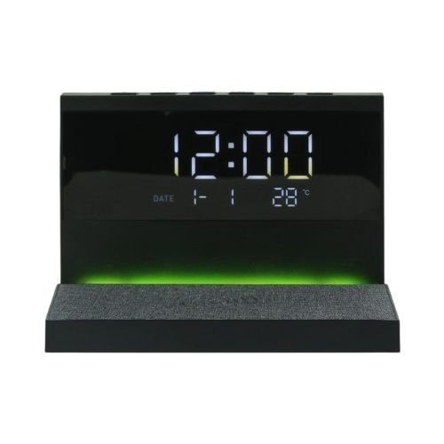 Alarm Clock 15W Wireless Charger & Night Light - Image 4