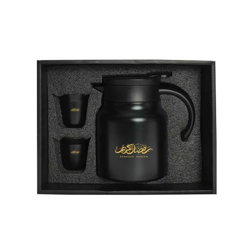 Arabic Tea & Coffee Cups with Pot - Image 2