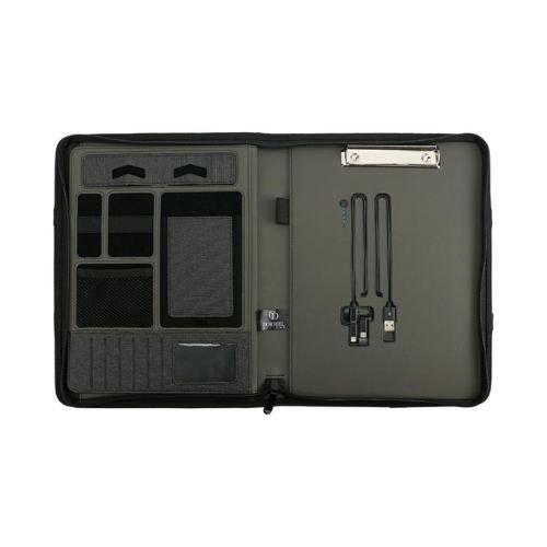 Dorniel Portfolio A4 with Wireless Powerbank 8000mAh, LED Logo - Image 4