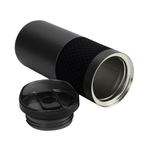 Double Wall SS Bottle with Slide-Lock PP Lid - Image 4