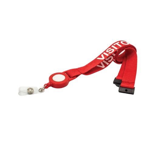 Lanyard with Reel Badge and Safety Lock - Image 3